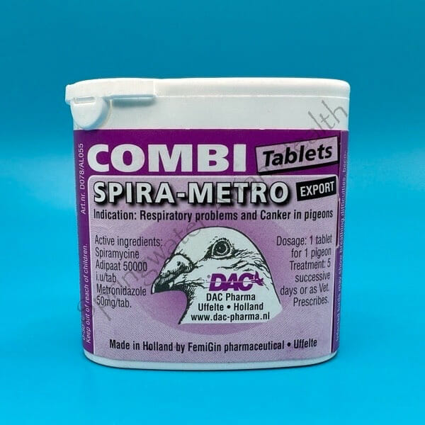 DAC Combi Spira-Metro Tablets front of bottle