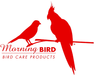 Logo for Morning Bird, bird care products.