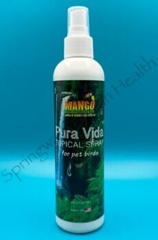 Pura VIda Topical Spray front of bottle