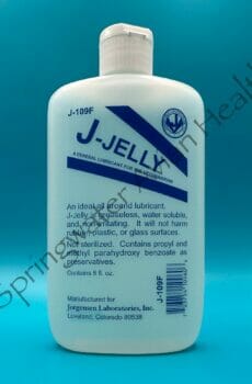 Front of J-Jelly bottle.